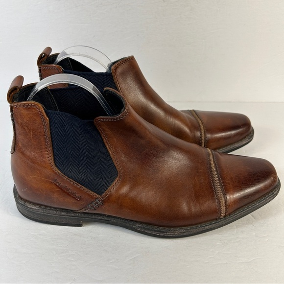 ❤️ Josef Seibel Brown Leather Chukka Boots 41 - Picture 5 of 8